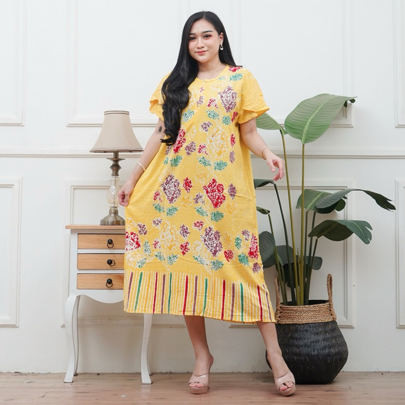 SHANUM DRESS BATIK / DASTER RAYON PREMIUM / DASTER BUSUI KEKINIAN / DASTER REMAJA WANITA / DASTER CA