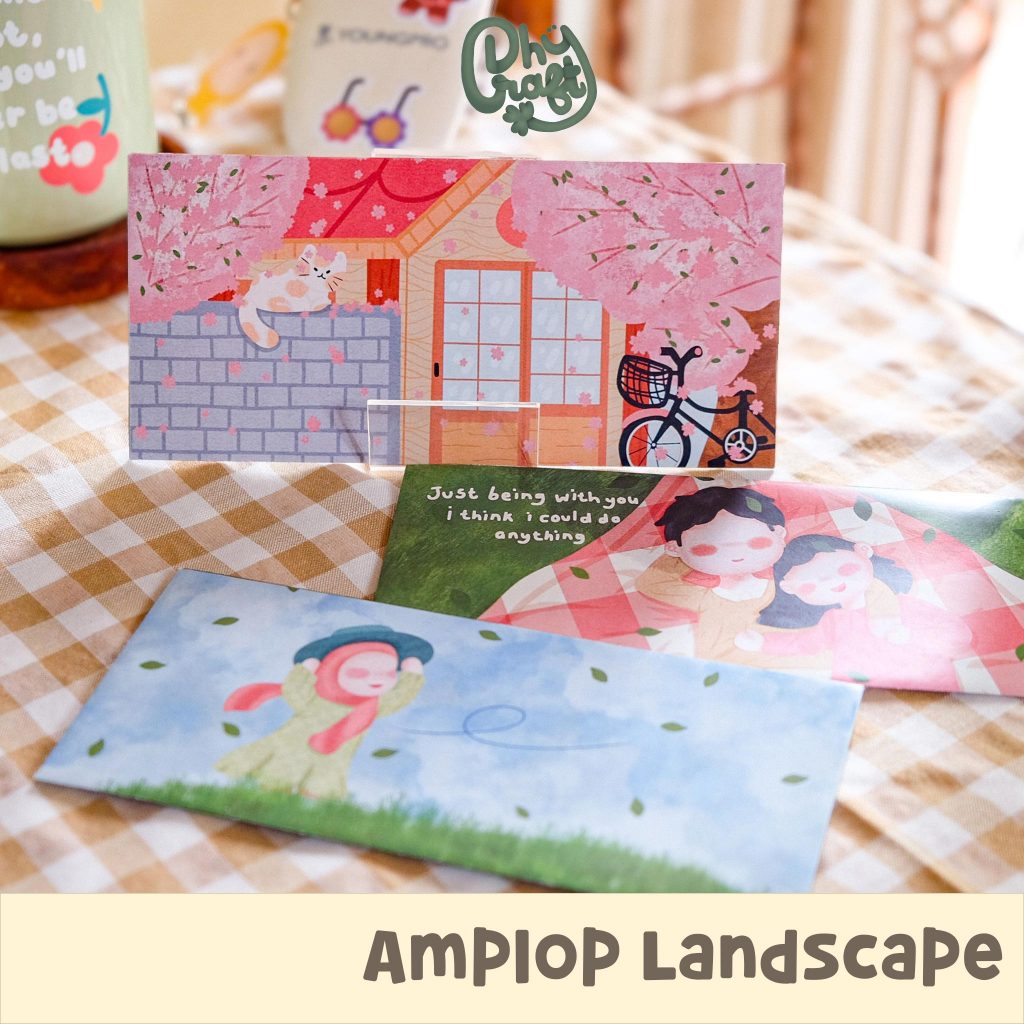 

(3pcs) Amplop Landscape // Angpao by Dhycraft