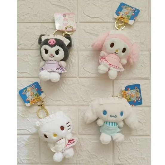 boneka sanrio gantungan kunci/boneka kuromi/boneka my melody/pochacco/cinnamorol/hello kitty/sanrio 
