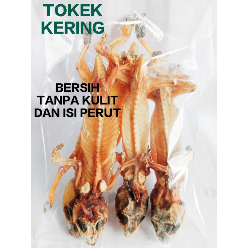 

Tokek Kering Bersih Tanpa Kulit dan Isi Perut