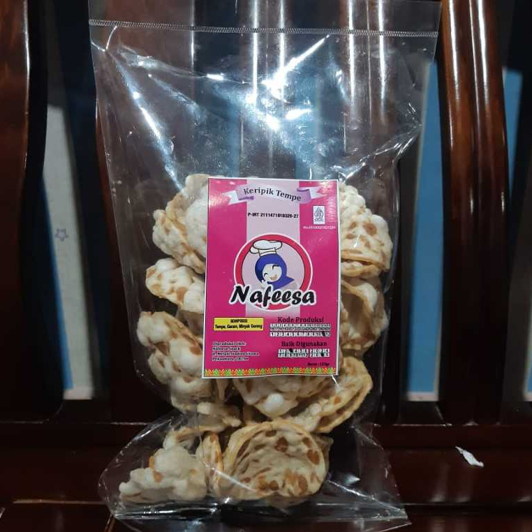 

KERIPIK TEMPE NAFEESA - 1 PACK ISI 150 GR