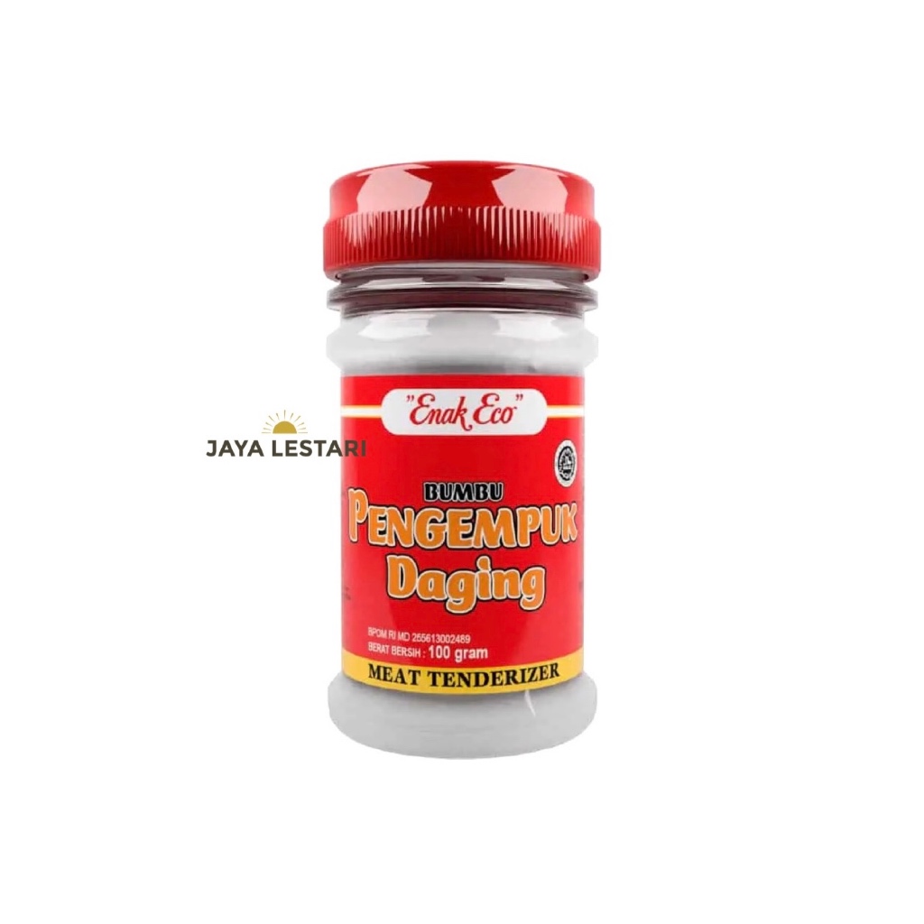 

Enak Eco Bumbu Pengempuk Daging (100g)