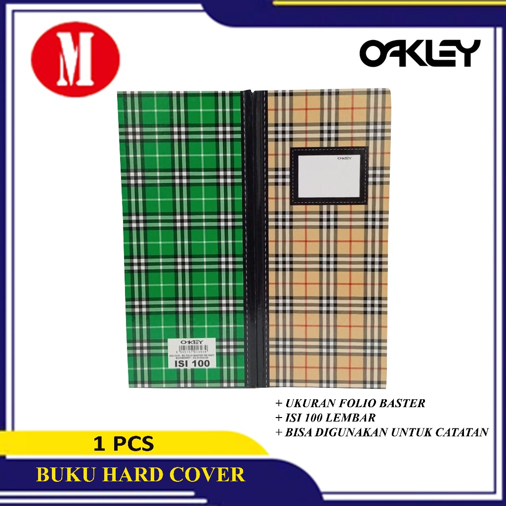 

Okey Buku Folio Baster Hard Cover 100 Lembar