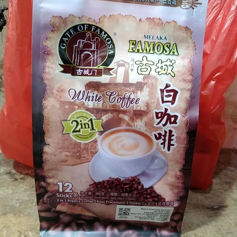 

MELAKA FAMOSA WHITE COFFEE(2 IN 1)