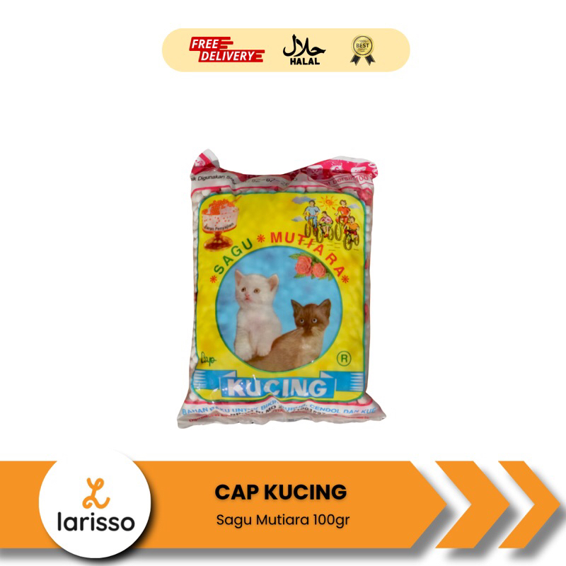 

Sagu Mutiara Cap Kucing 100gr
