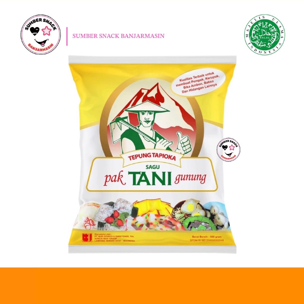

Tepung Tapioka Pak Tani Gunung (500g)