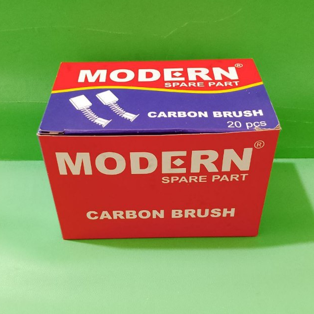 Spull Carbon Brush 51 21 Arang Mesin Serut Areng Mesin Gerinda MODERN