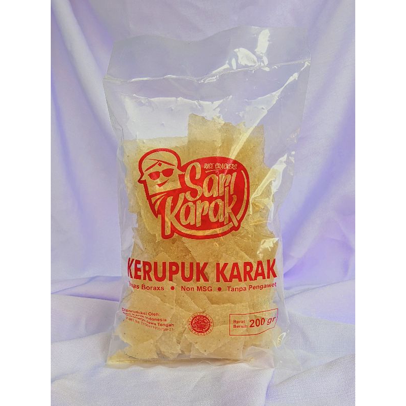 

Kerupuk Karak 200 Gr - Kerupuk Nasi - Kerupuk Enak