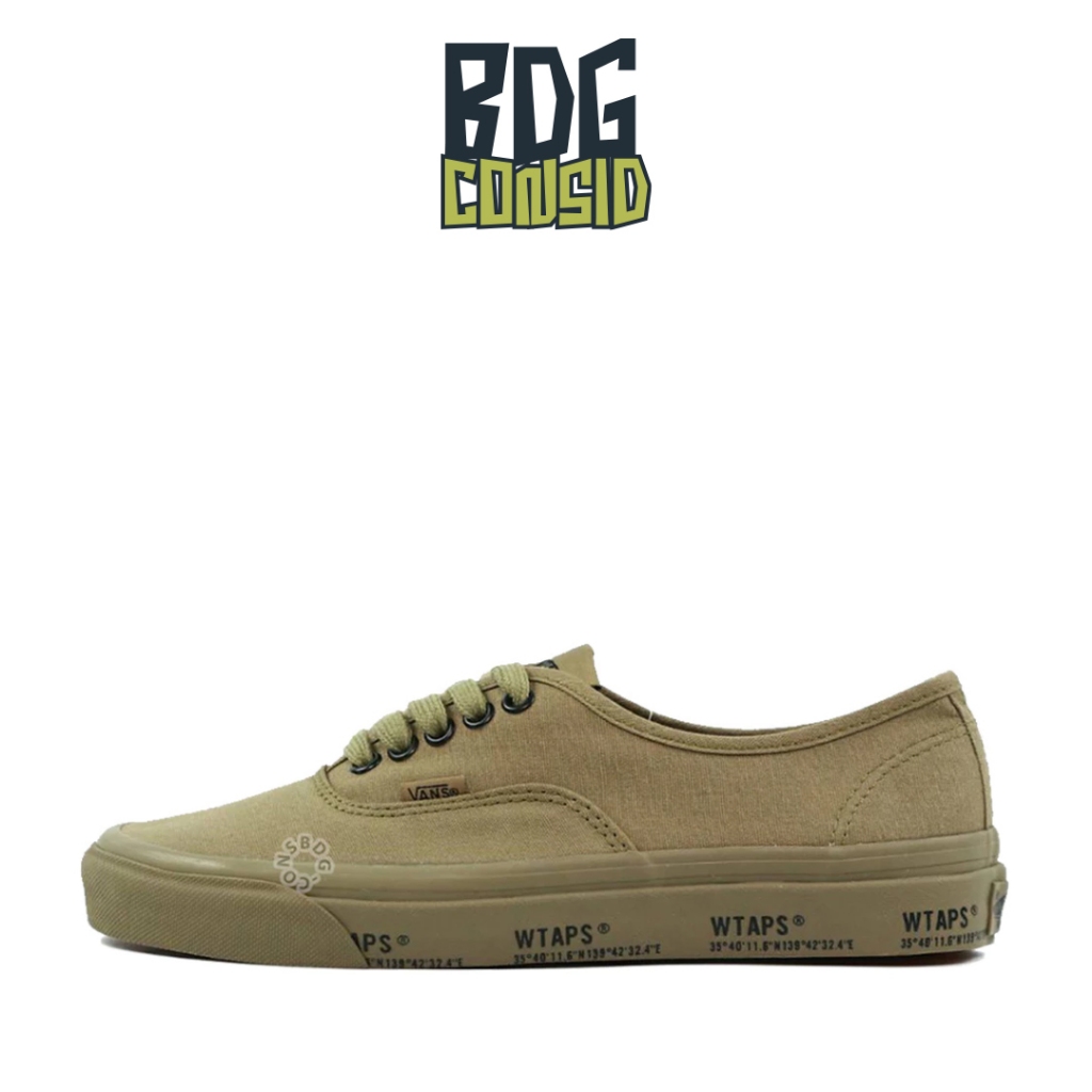 Sepatu Vans Authentic Vault OG Lx Olive Green