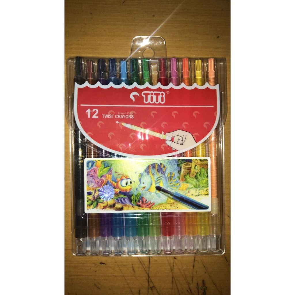 

TWIST CRAYON 12 COLOR TITI