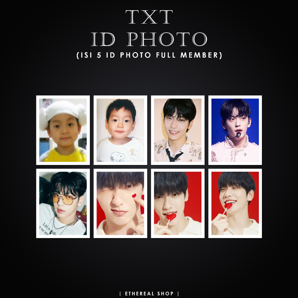 [ISI 5] ID PHOTO TXT PAS FOTO TXT PHOTOCARD TXT