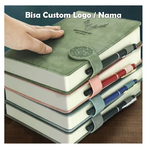 

Buku Catatan Jurnal aesthetic A5 Super Tebal Diary 360 Halaman Cover Kulit Binder Anti Air Buku Catatan Sketsa Sketchbook Kerja Kantor