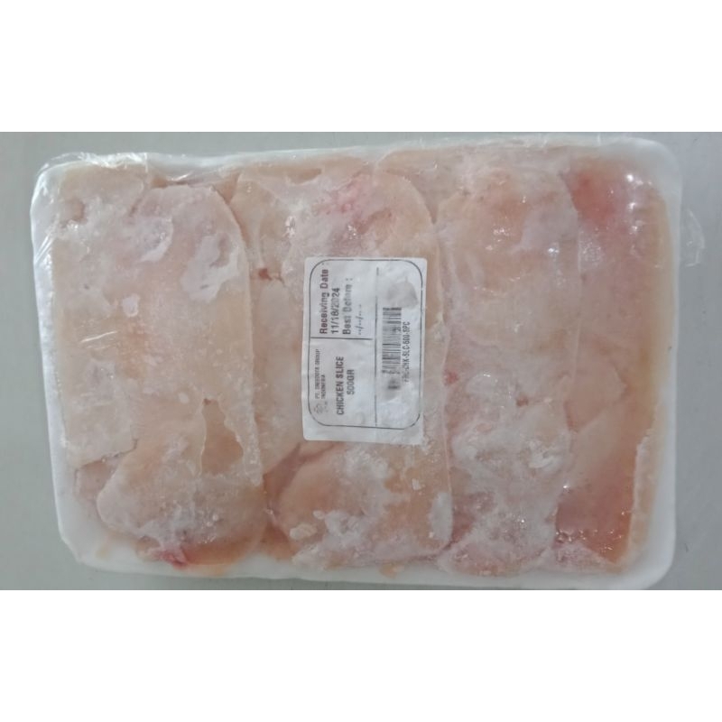

chiken slice 500gram