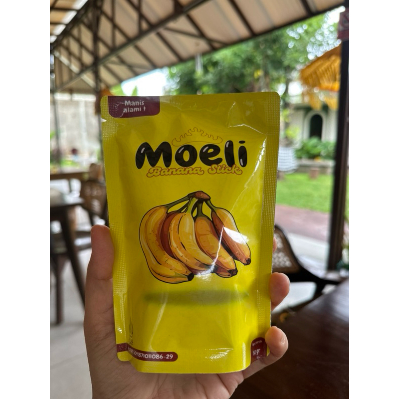 

Moeli Keripik Pisang Banana Chips No Sugar Low Calorie