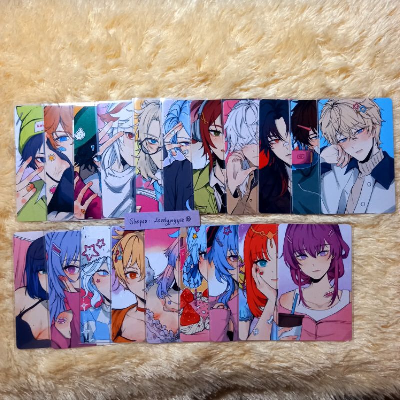 [Genshin impact & Honkai starail] unofficial photocards by 6baji