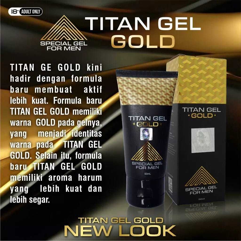 TITAN GEL GOLD ORIGINAL titan gel gold original new look