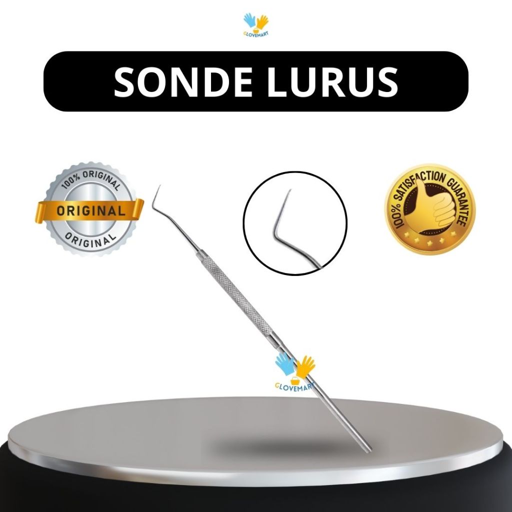 Sonde Lurus / Alat Diagnostic / Sonde Dental / Sonde