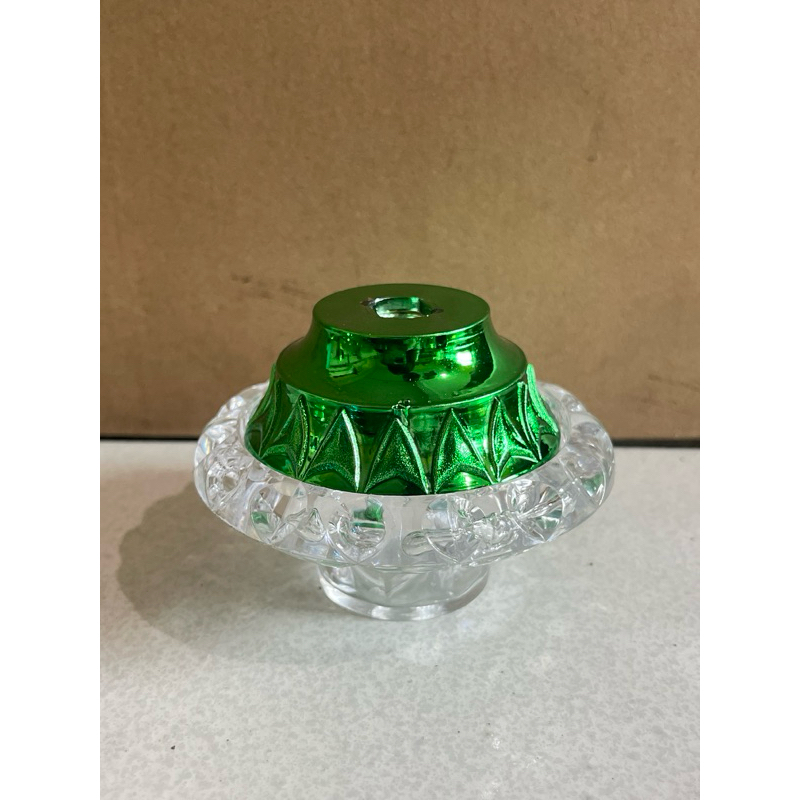 body trophy asbak bening hijau