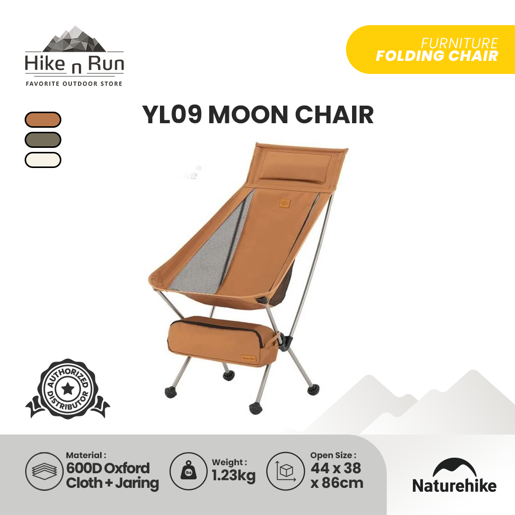 Naturehike NH20JJ035 YL09 Kursi Camping Moon Chair