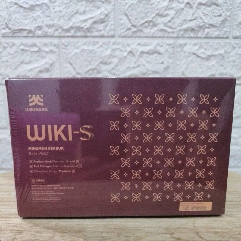 

Wiki-S Minuman Serbuk Rasa Peach