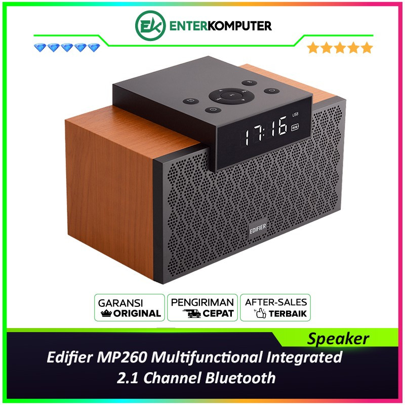 Edifier MP260 Multifunctional Integrated 2.1 Channel Bluetooth Speaker