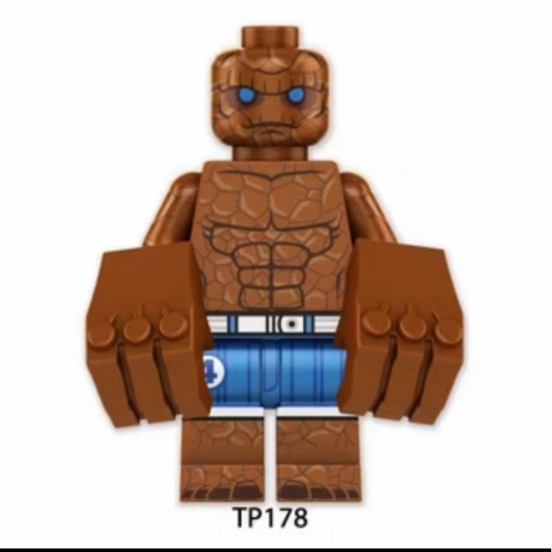figure the thing figure ben lego the thing figure manusia batu figure fantastic 4 figure fantastic f