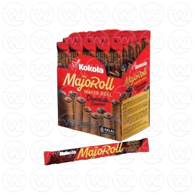 

Kokola Majoroll Wafer Roll Chocolate 6gr × 25 Pcs