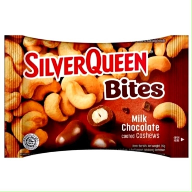 

SilverQueen Bites cashews Milk Chocolate 30gr.