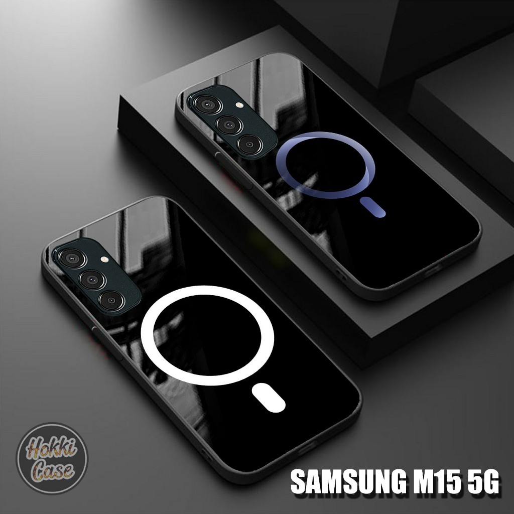 Case Samsung M15 5G - Softcase Glass Kaca Samsung M15 - Casing Samsung M15 5G - Silikon Samsung M15 
