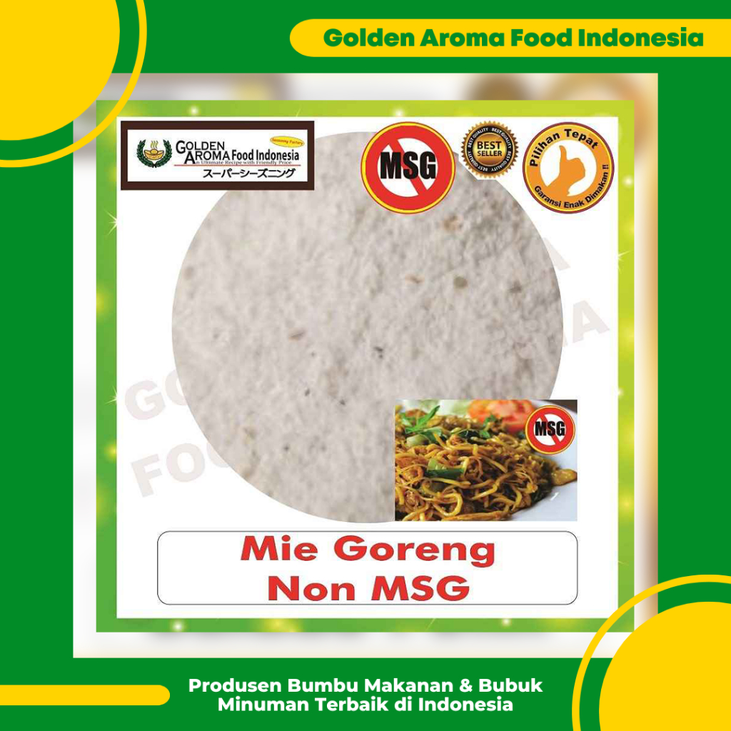 

Bumbu Tabur Rasa Mie Goreng Non MSG 1 Kg Jual Bubuk Tabur Fried Noodle No MSG 1Kg Murah Enak GAFI