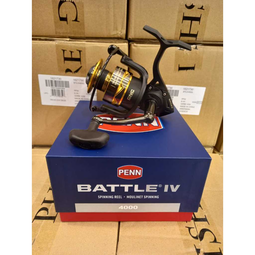 Reel PENN BATTLE IV 1000 2000 4000 4000HS 5000 6000 6000HS Power Handle SW