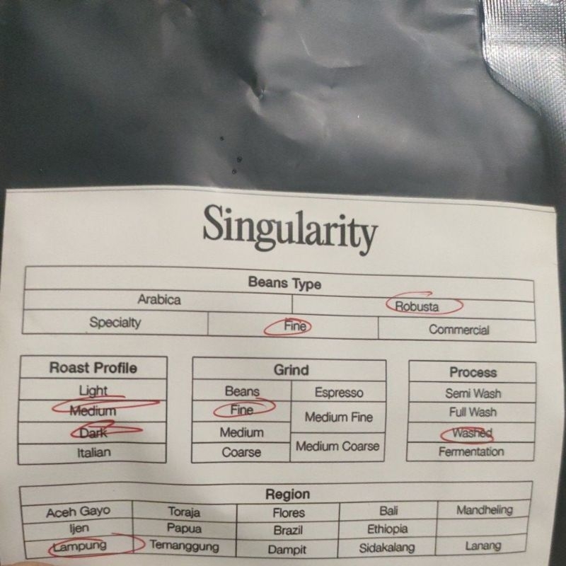 

ROBUSTA LAMPUNG 100% ORIGINAL KOPI