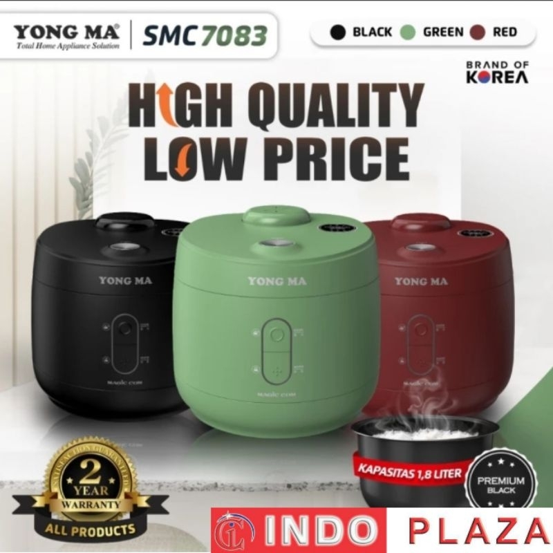 RICE COOKER YONG MA / YONGMA SMC-7083 1.8 Liter
