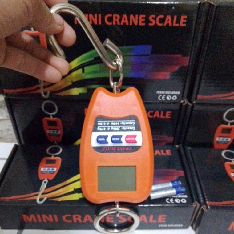 KODE L43D timbangan gantung 2kg timbangan 2kg f2888 timbangan gantung digital timbangan baterai AAA3