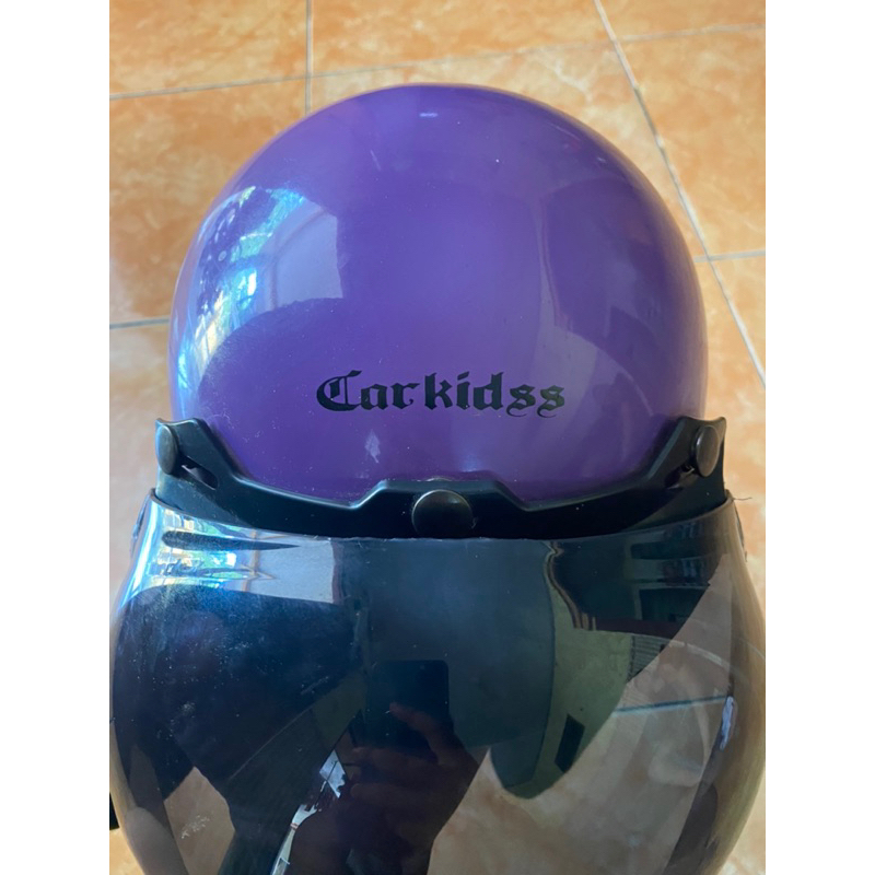 Helm Cargloss Kidds Ungu