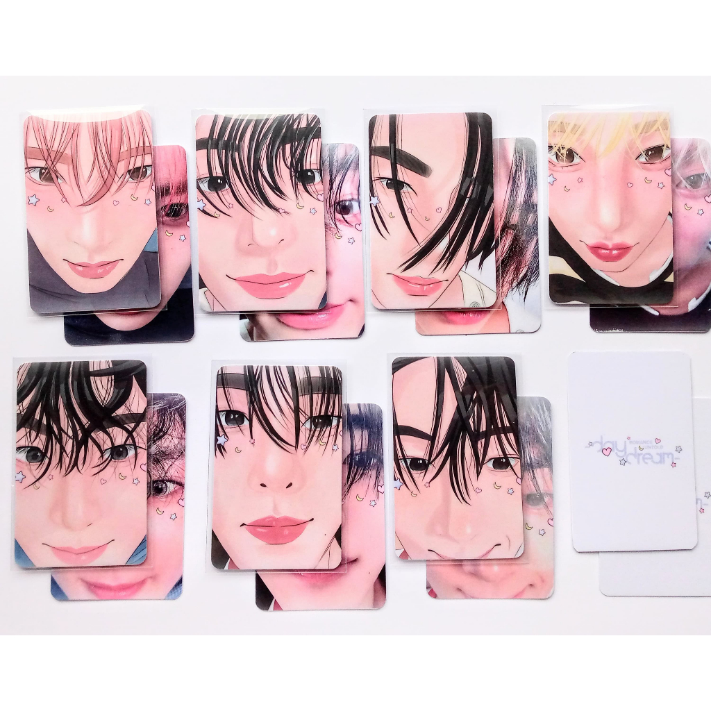 enhypen photocard fanart set broadcast zoom pc lomocard