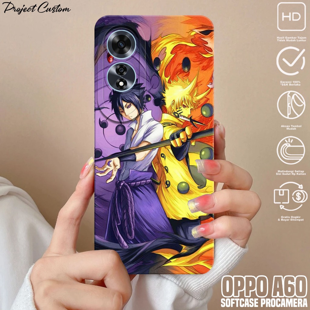Softcase Hp OPPO A60 - Case Hp OPPO A60 ( AES ) Silikon Hp OPPO A60 - Casing Hp OPPO A60 - Cassing H