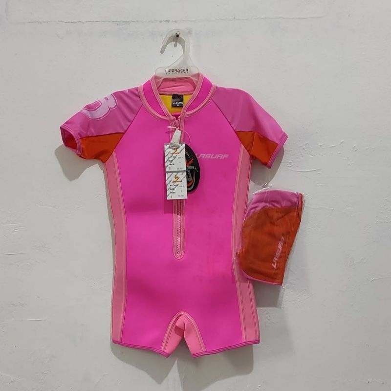 baju renang anak. baju diving anak. baju renang thermal. lr surf anak. baju surfing anak 6tahun