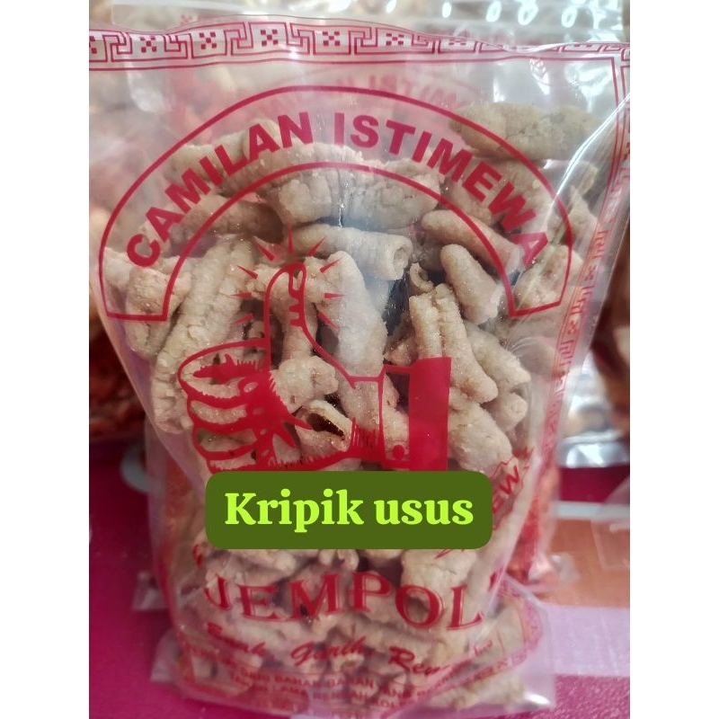 

Kripik Usus 1/2kg enak dan gurih