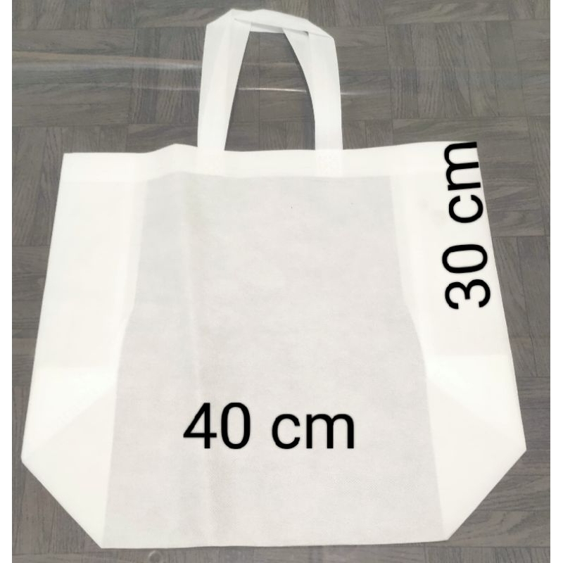 

Goodie Bag Landscape Ukuran 40x30x14 Putih Polos