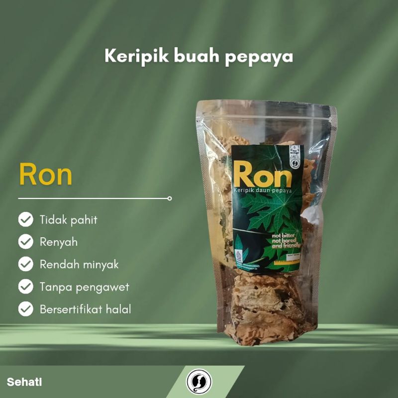 

kripik daun pepaya