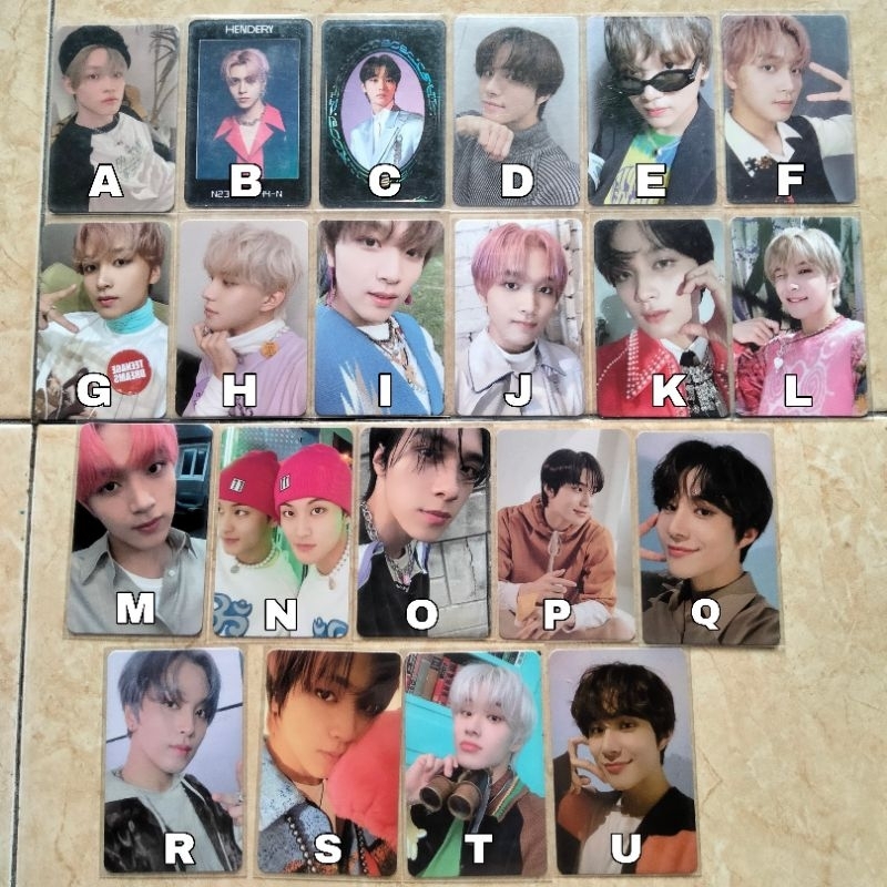 [READY STOCK] WTS PHOTOCARD PC CHENLE HENDERY SUNGCHAN JUNGWOO HAECHAN TEROPONG STICKY FAVORITE YEAR