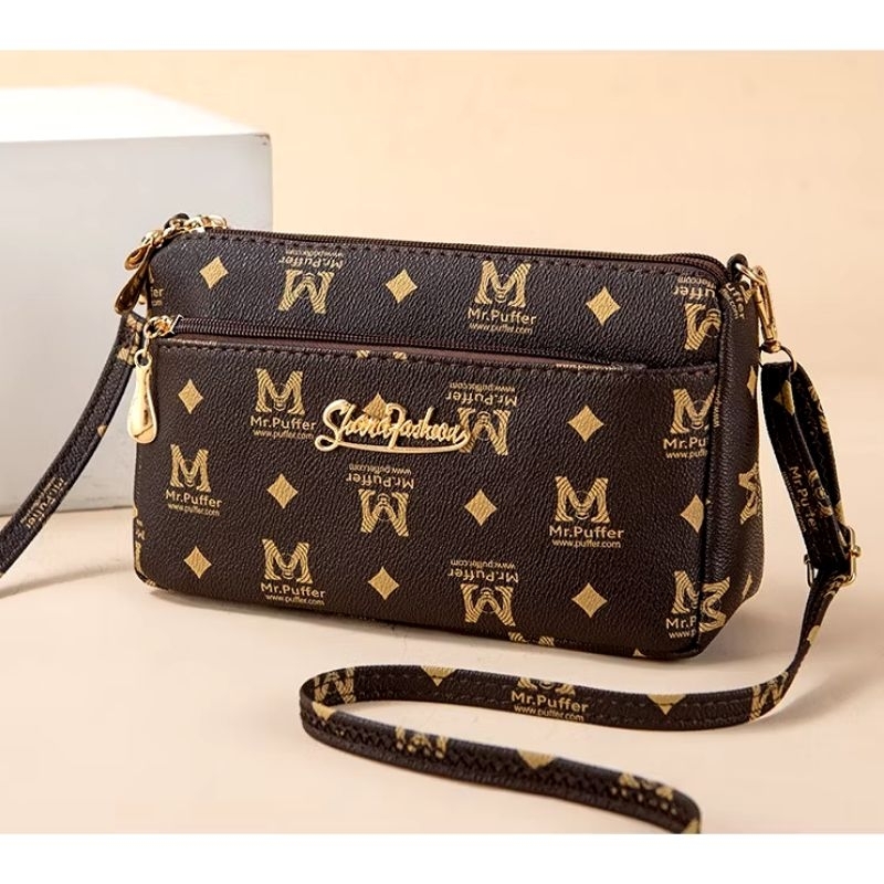 Tas Selempang Wanita Import LV Dompet stylish Mewah Premium