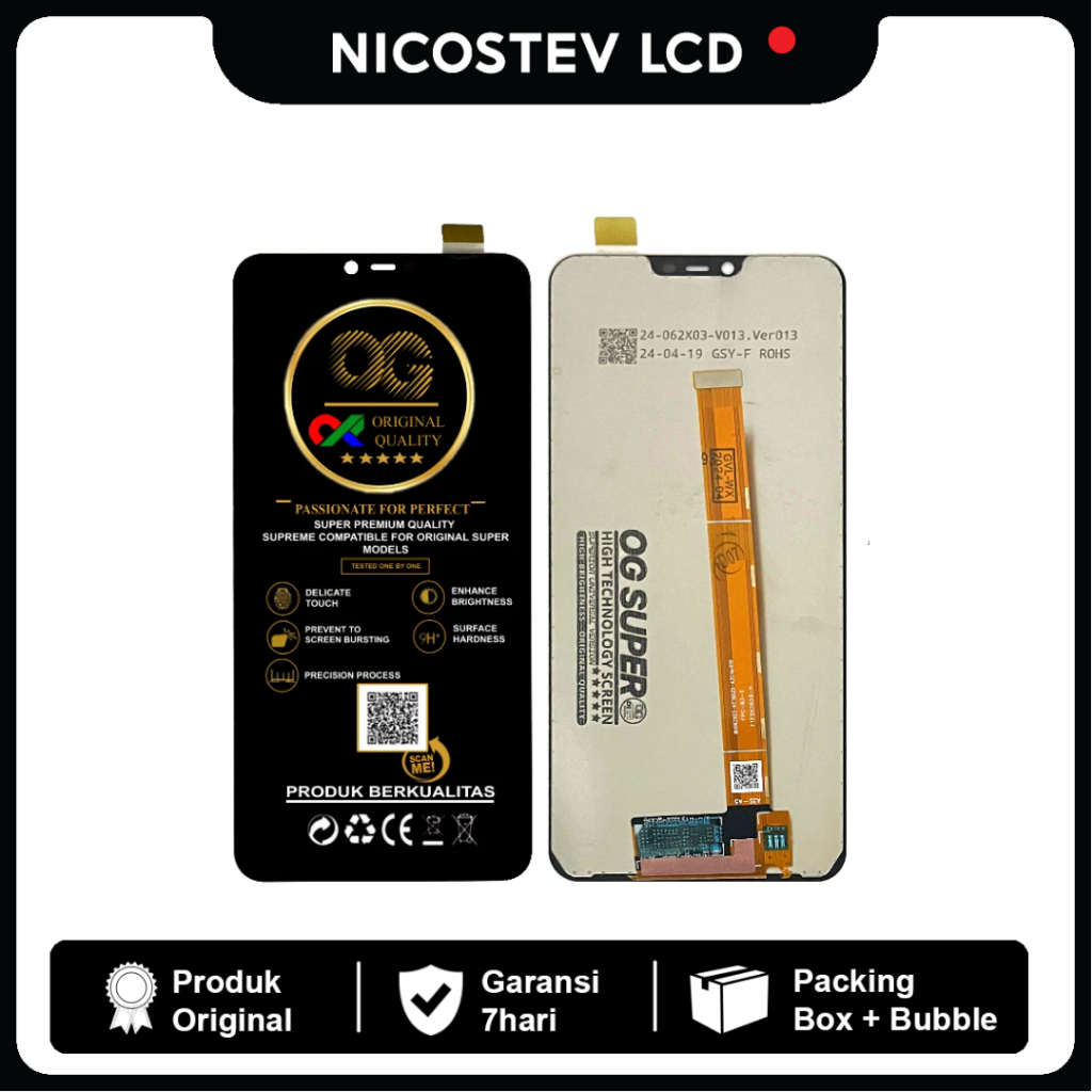 NICOSTEVLCD / OG LCD OPPO A3S / A5 ORI OG  SUPER FULLSET TOUCHSCREEN