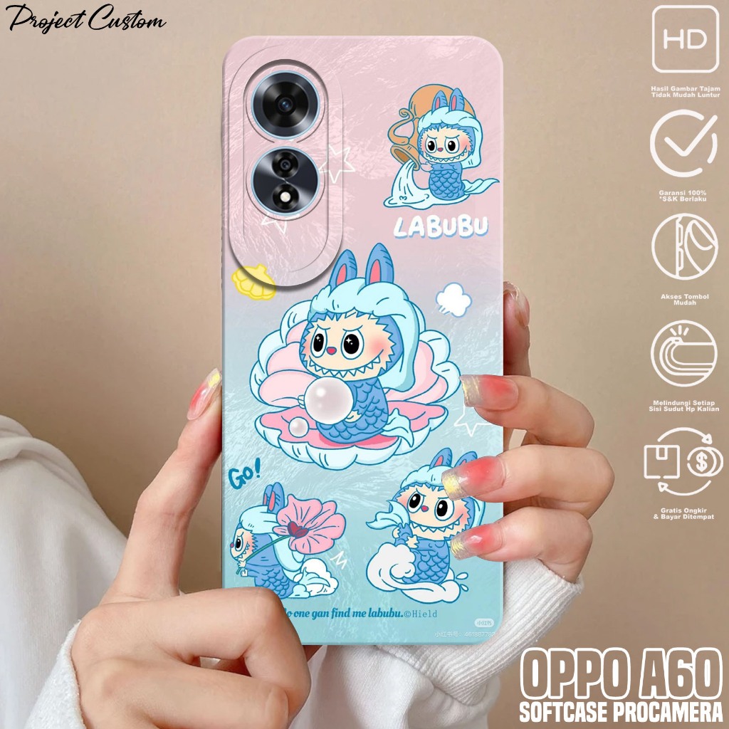 Softcase Hp OPPO A60 - Case Hp OPPO A60 ( AES ) Silikon Hp OPPO A60 - Casing Hp OPPO A60 - Cassing H