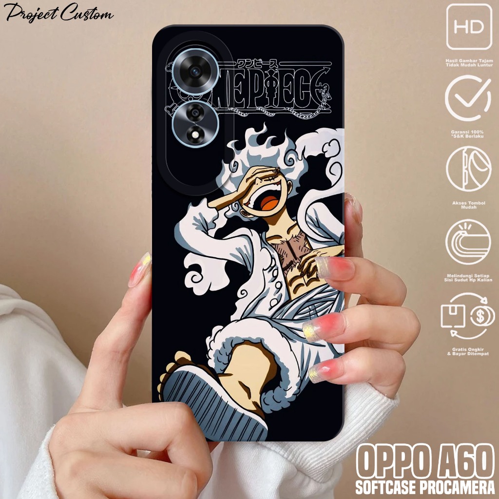 Softcase Hp OPPO A60 - Case Hp OPPO A60 ( AES ) Silikon Hp OPPO A60 - Casing Hp OPPO A60 - Cassing H