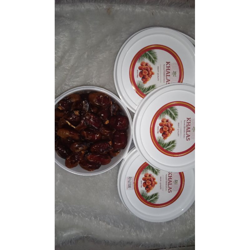 

KURMA Khalas PREMIUM EMBER||| HARGA TERMURAAAAH| kemasan ember || exp 2026