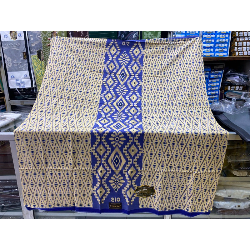 Sarung HURIYAH Kawung Bahan Rayon Elegan untuk Acara Pengajian dan Hajatan - Muslim, Motif