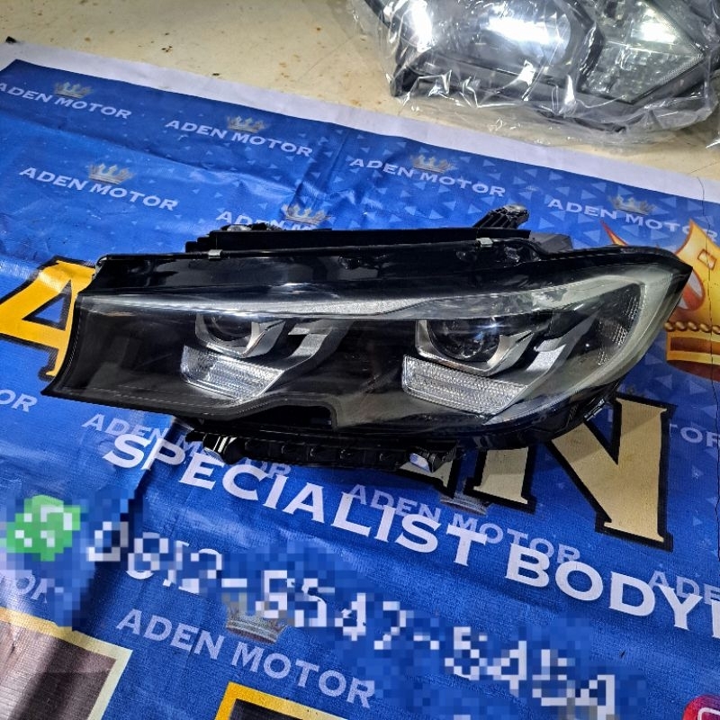 Head lamp headlight lampu depan mobil bmw seri 3 g20 2019 2020 2021 original