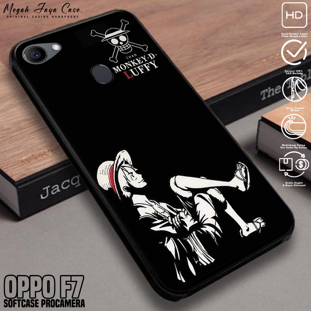 Case OPPO F7 - Softcase Hp OPPO F7 Motif OP - Casing Hp Oppo F7 -  Silikon Hp Oppo F7 - Kondom Hp OP